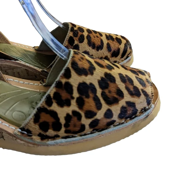 CALAXINI Bliss Boutique Cheetah Print Platform Sandal Size 7 - Picture 5 of 11